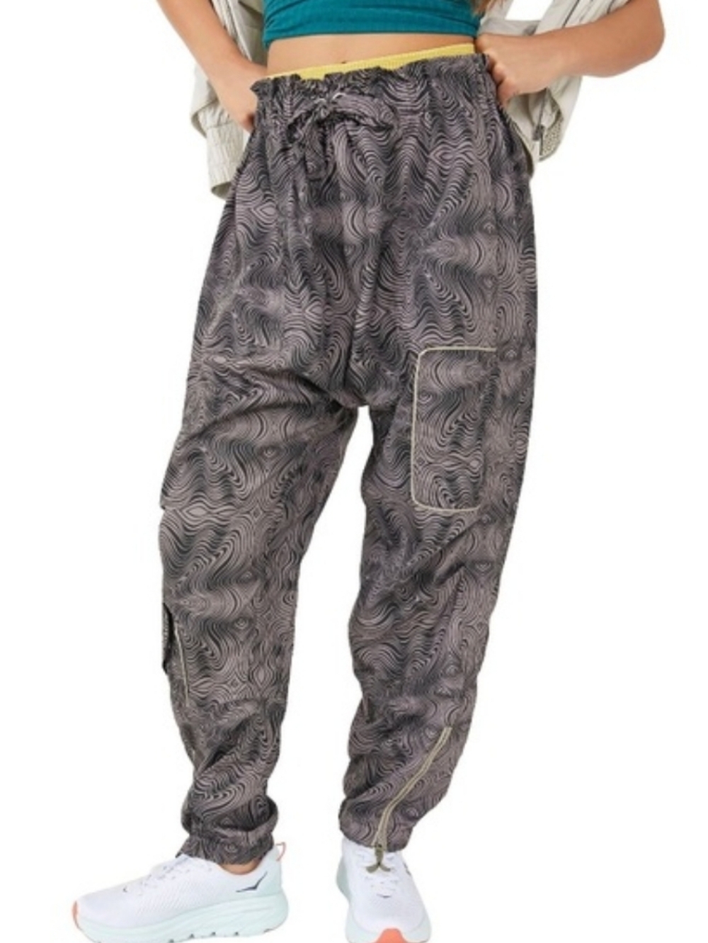FP Movement by Free People Black Combo Jogger Pants